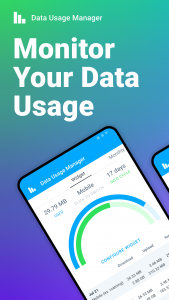 اسکرین شات 1 برنامه Data Usage Manager & Monitor