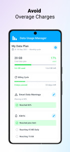 اسکرین شات 4 برنامه Data Usage Manager & Monitor