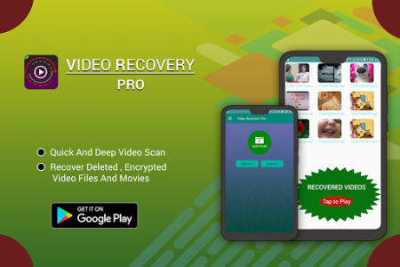 اسکرین شات برنامه Deleted Video Recovery-Pro 1