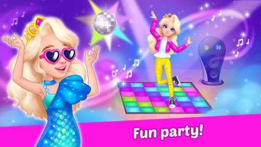 اسکرین شات 6 بازی Princess girl paper House game