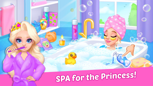 اسکرین شات 4 بازی Princess girl paper House game