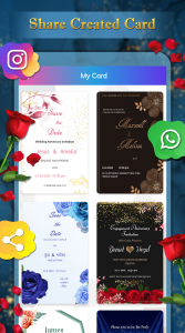 اسکرین شات 8 برنامه Invitation Card Maker - RSVP