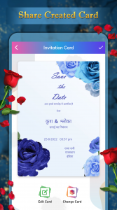 اسکرین شات برنامه Invitation Card Maker - RSVP 2