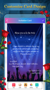 اسکرین شات 7 برنامه Invitation Card Maker - RSVP