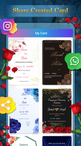 اسکرین شات برنامه Invitation Card Maker - RSVP 8