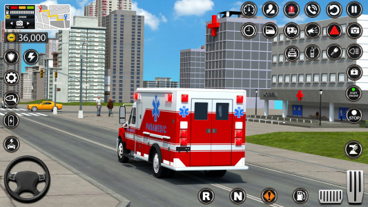 اسکرین شات برنامه City Hospital Ambulance Games 3