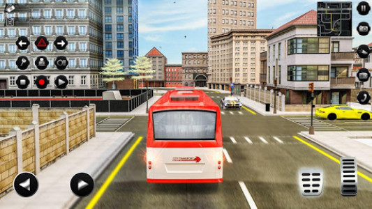 اسکرین شات برنامه Passenger Bus Taxi Driving Simulator 8
