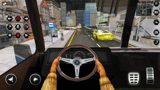 اسکرین شات برنامه Passenger Bus Taxi Driving Simulator 1