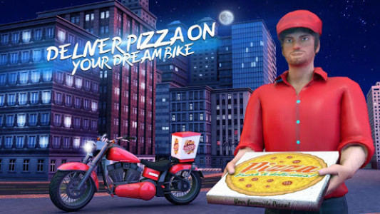 اسکرین شات برنامه Big Pizza Delivery Boy Simulator 3