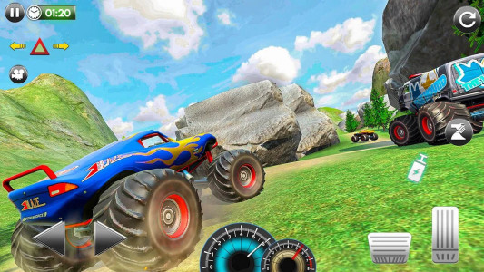 اسکرین شات 2 بازی Offroad Monster Truck Driving