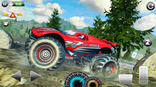 اسکرین شات 1 بازی Offroad Monster Truck Driving