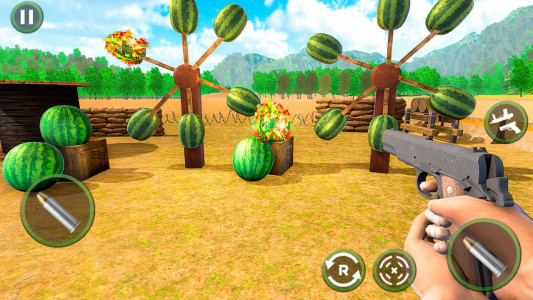 اسکرین شات بازی Watermelon Shooter Fruit Shoot 2