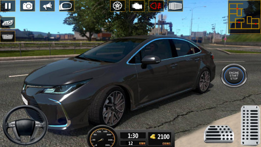 اسکرین شات بازی City Car Driving 3D Car Games 4