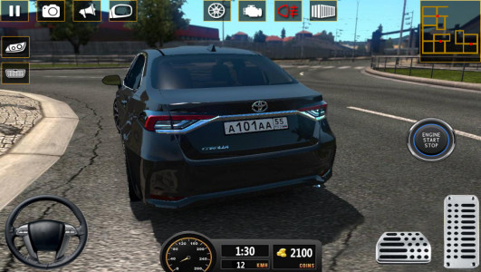 اسکرین شات بازی City Car Driving 3D Car Games 5