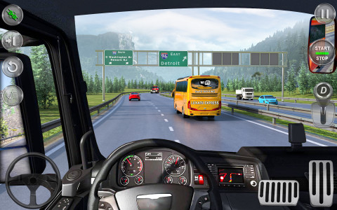 اسکرین شات بازی Universal Bus Simulator 3