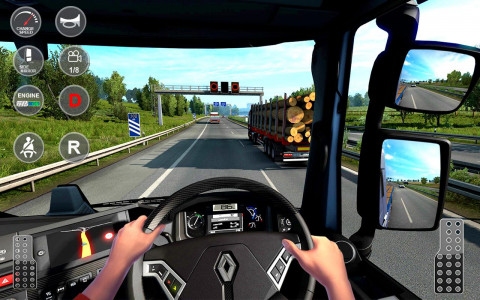 اسکرین شات بازی Euro Truck Transport Simulator 3