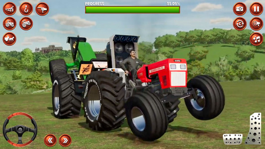 اسکرین شات 8 بازی Indian Tractor Tochan Game 3d