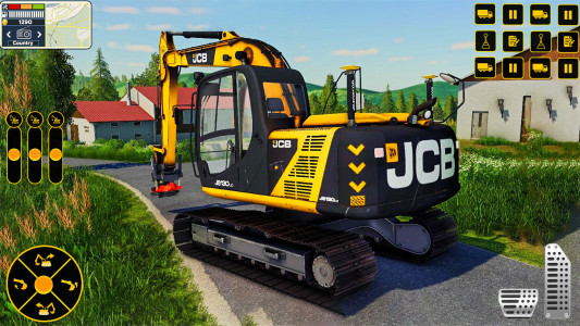 اسکرین شات 3 بازی JCB Game: Snow Construction 3D
