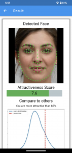 اسکرین شات برنامه Attractiveness Test 2