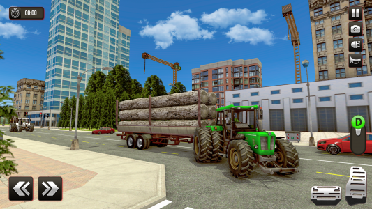 اسکرین شات بازی Heavy Tractor Trolley Game 3D 5