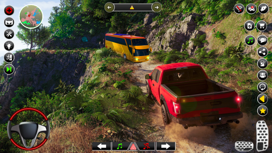 اسکرین شات برنامه Offroad Pickup Cargo Truck 3D 1