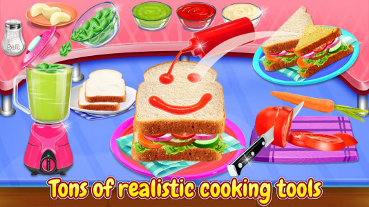 اسکرین شات 2 بازی Food Truck Mania: Kids Cooking