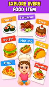 اسکرین شات 7 بازی Kitchen Set Kids Cooking Games