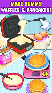 اسکرین شات 6 بازی Kitchen Set Kids Cooking Games