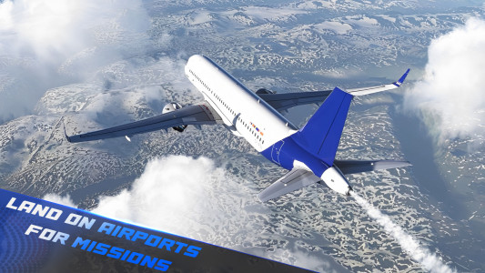 اسکرین شات بازی Plane Games Flight Simulator 4