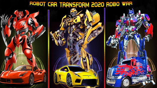اسکرین شات برنامه Robot Car Transform Robo Wars 1