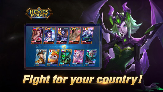 اسکرین شات بازی Heroes Evolved 5