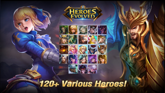 اسکرین شات بازی Heroes Evolved 4