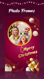 اسکرین شات برنامه Christmas Photo Frames & Cards 6