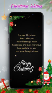 اسکرین شات برنامه Christmas Photo Frames - Merry Christmas Wishes 6