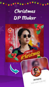 اسکرین شات برنامه Christmas Photo Frames & Cards 8