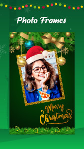 اسکرین شات 1 برنامه Christmas Photo Frames & Cards