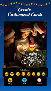 اسکرین شات 4 برنامه Christmas Photo Frames & Cards