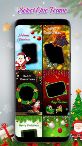 اسکرین شات برنامه Christmas Photo Frames - Merry Christmas Wishes 3
