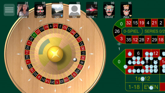 اسکرین شات بازی Roulette Online 3