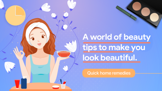 اسکرین شات 1 برنامه Beauty tips app