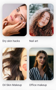 اسکرین شات برنامه Beauty tips app 4