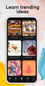 اسکرین شات 5 برنامه Learn Crafts and DIY Arts