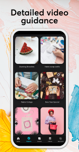 اسکرین شات 3 برنامه Learn Crafts and DIY Arts