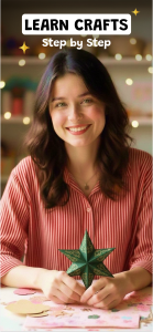 اسکرین شات 1 برنامه Learn Crafts and DIY Arts
