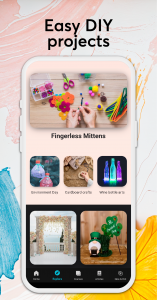 اسکرین شات 2 برنامه Learn Crafts and DIY Arts