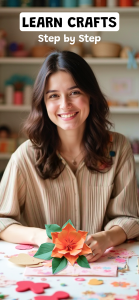 اسکرین شات 1 برنامه Learn Crafts and DIY Arts