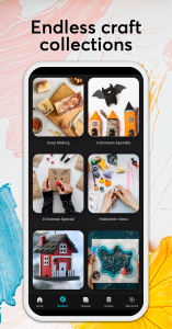 اسکرین شات 4 برنامه Learn Crafts and DIY Arts