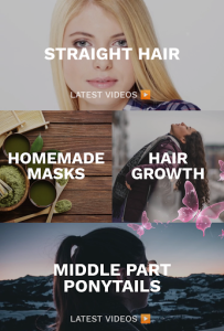 اسکرین شات 3 برنامه Haircare app for women
