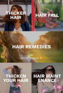 اسکرین شات 4 برنامه Haircare app for women