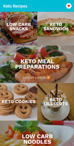 اسکرین شات برنامه Keto Recipes 1